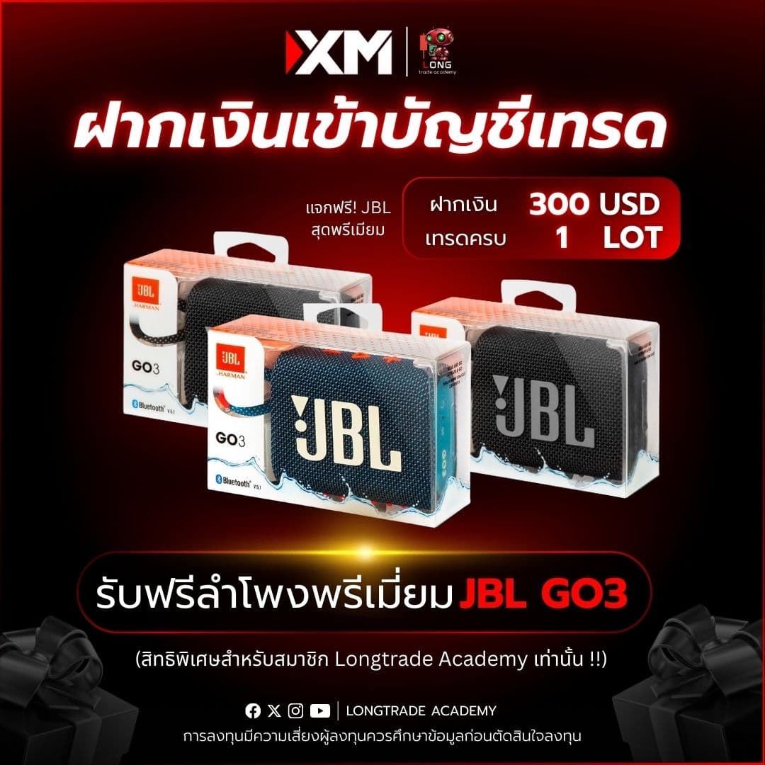 ลำโพงพรีเมียม JBL GO3